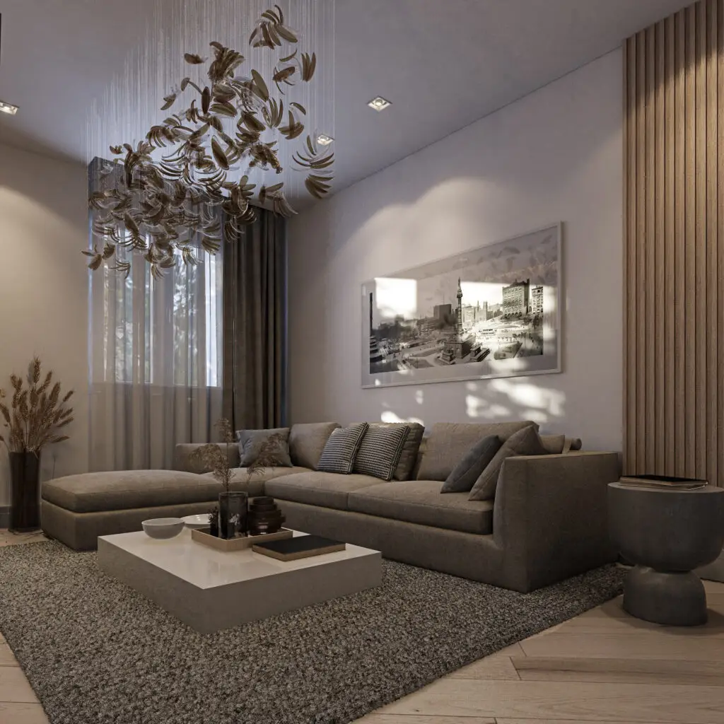 Minimalist living room design
