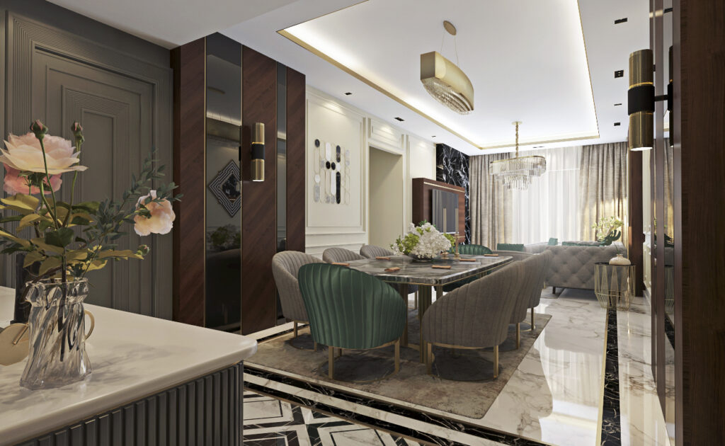 luxury dining room design