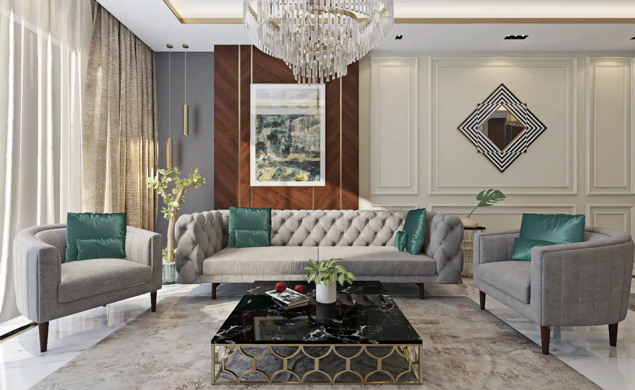 Luxury comfortable living room