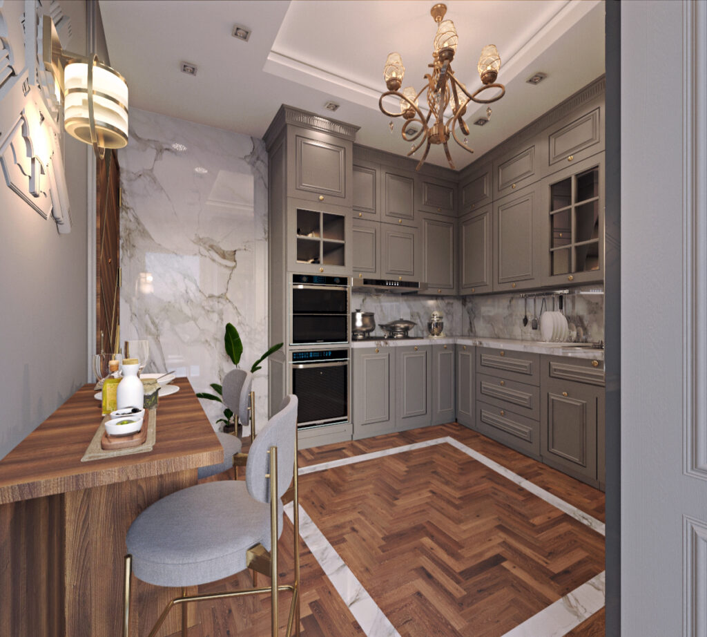 Luxury classic Kitchen interior design