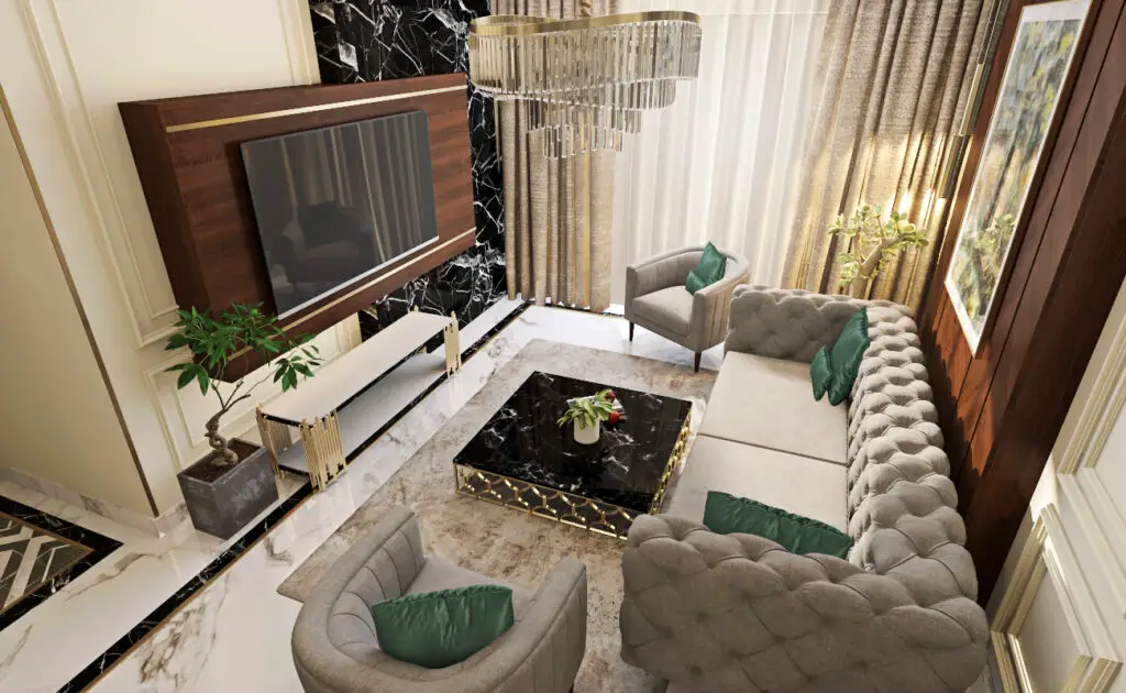 Luxury living room