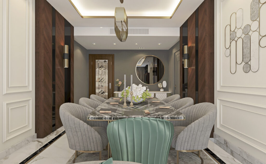 best luxury dining room design