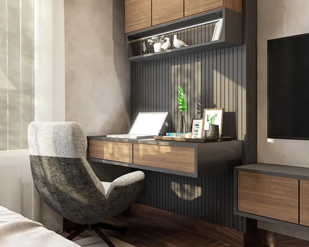Study desk design kids room